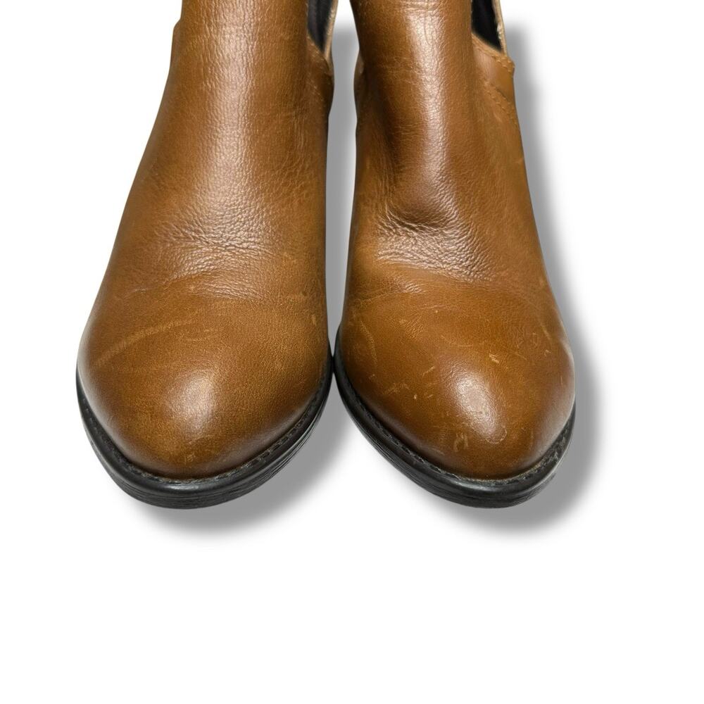 Steve Madden Tan Heeled Boots - Picture 4 of 13